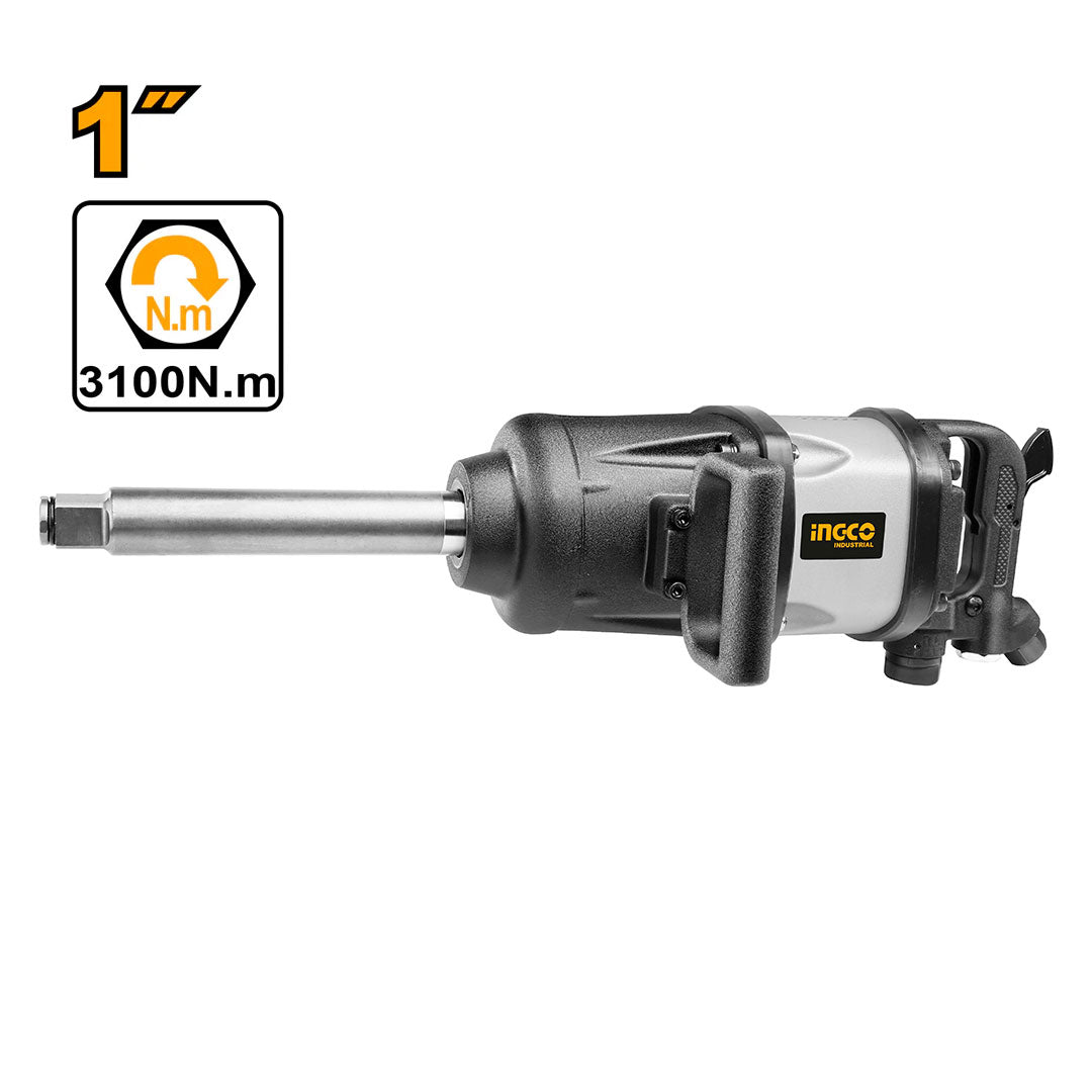 INGCO AIW11222 Llave de Impacto Neumática 1" 3100rpm, 3100Nm