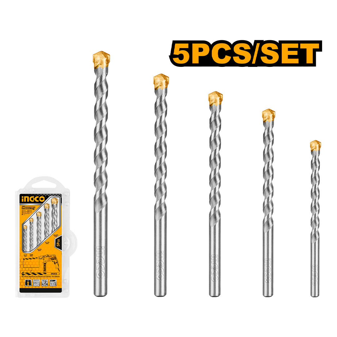 INGCO AKDB3055 Set de 5 Brocas para concreto