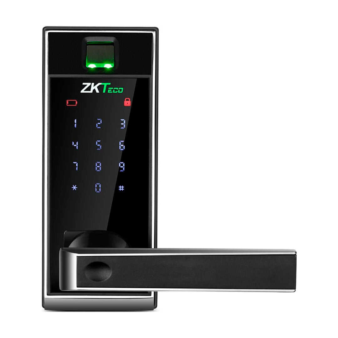 ZKTECO AL20DB Cerradura Inteligente BT Teclado Táctil con Lector de Huella y Código