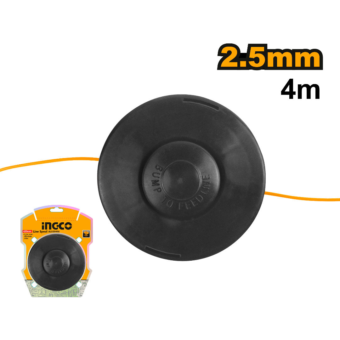 INGCO ALS25405 Carrete para desmalezadora 2,4mm