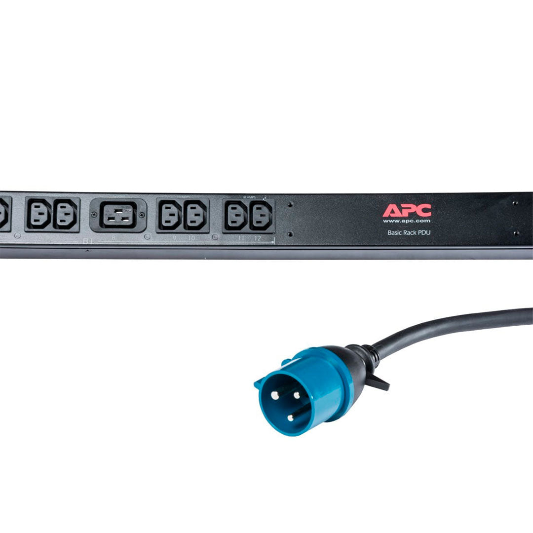 APC AP7553 PDU Power Rack 32A C13 (20) C19 (4) Zero U IEC309