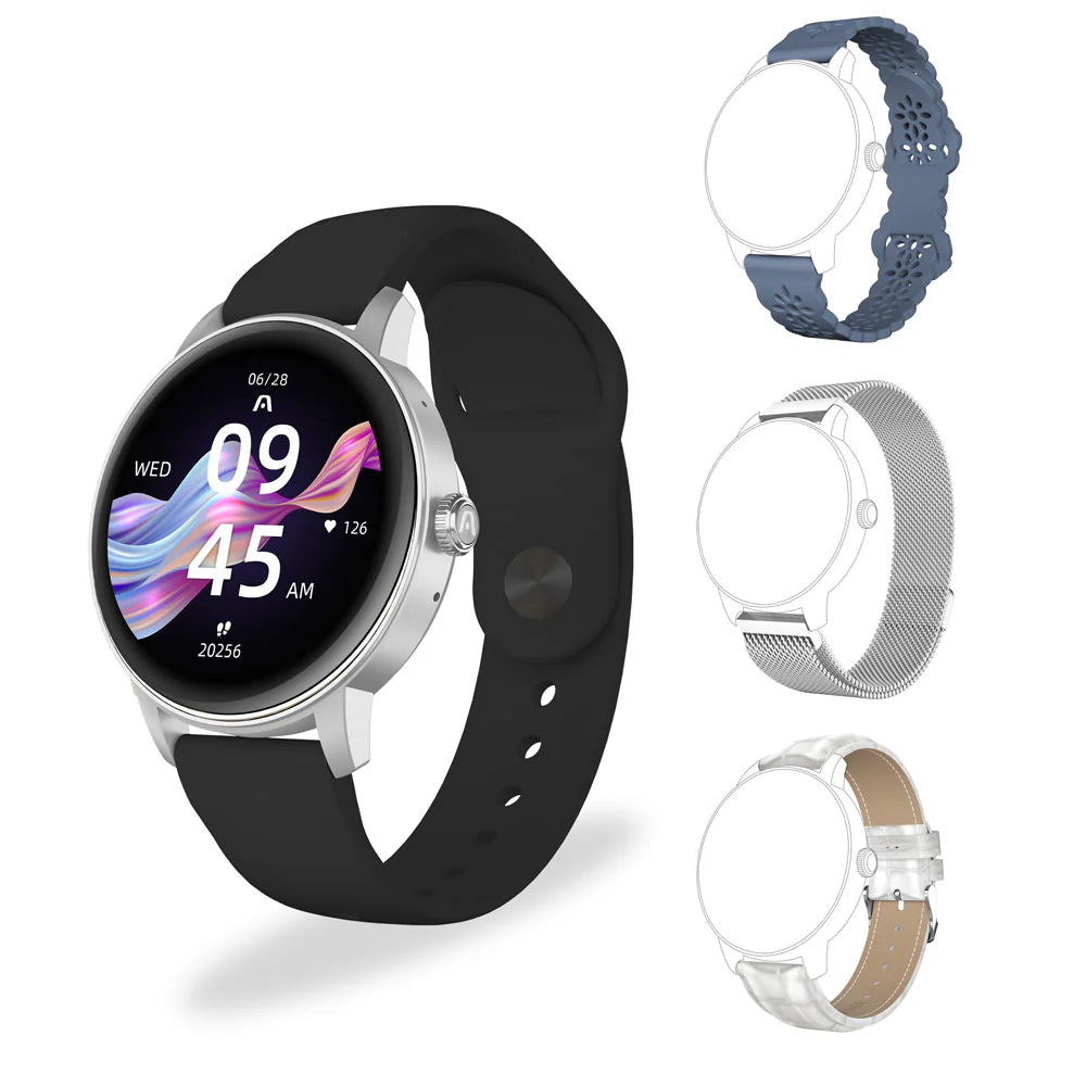 ARGOMTECH RELOJ SMART SKEIWATCH C30 ASTRAL BEIGE BG 3 CORREAS