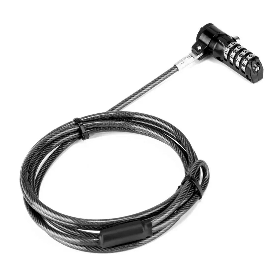 TARGUS ASP61LA Cable de seguridad Defcon T-Lock, Clave de 4 dígitos