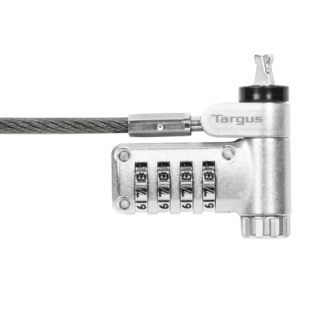 TARGUS ASP96RGL Cable de seguridad Defcon Ultimate Combinado Reseteable Universal