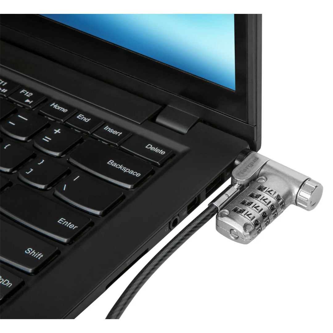 TARGUS ASP96RGL Cable de seguridad Defcon Ultimate Combinado Reseteable Universal