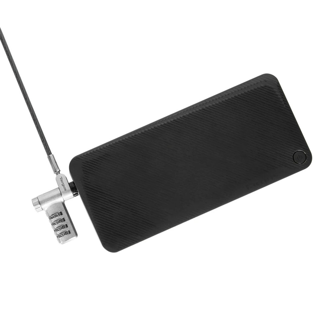 TARGUS ASP96RGLX Cable de seguridad Defcon Ultimate de combinación universal reiniciable