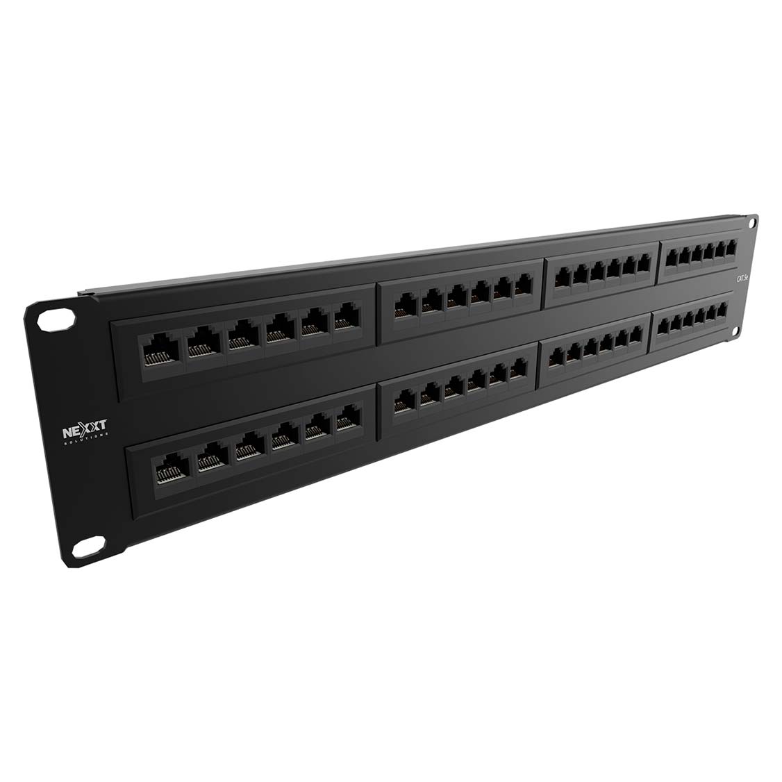 NEXXT SOLUTIONS AW190NXT11 Patch Panel Rack 48P 2U Cat5E Pre-config Tipo 110