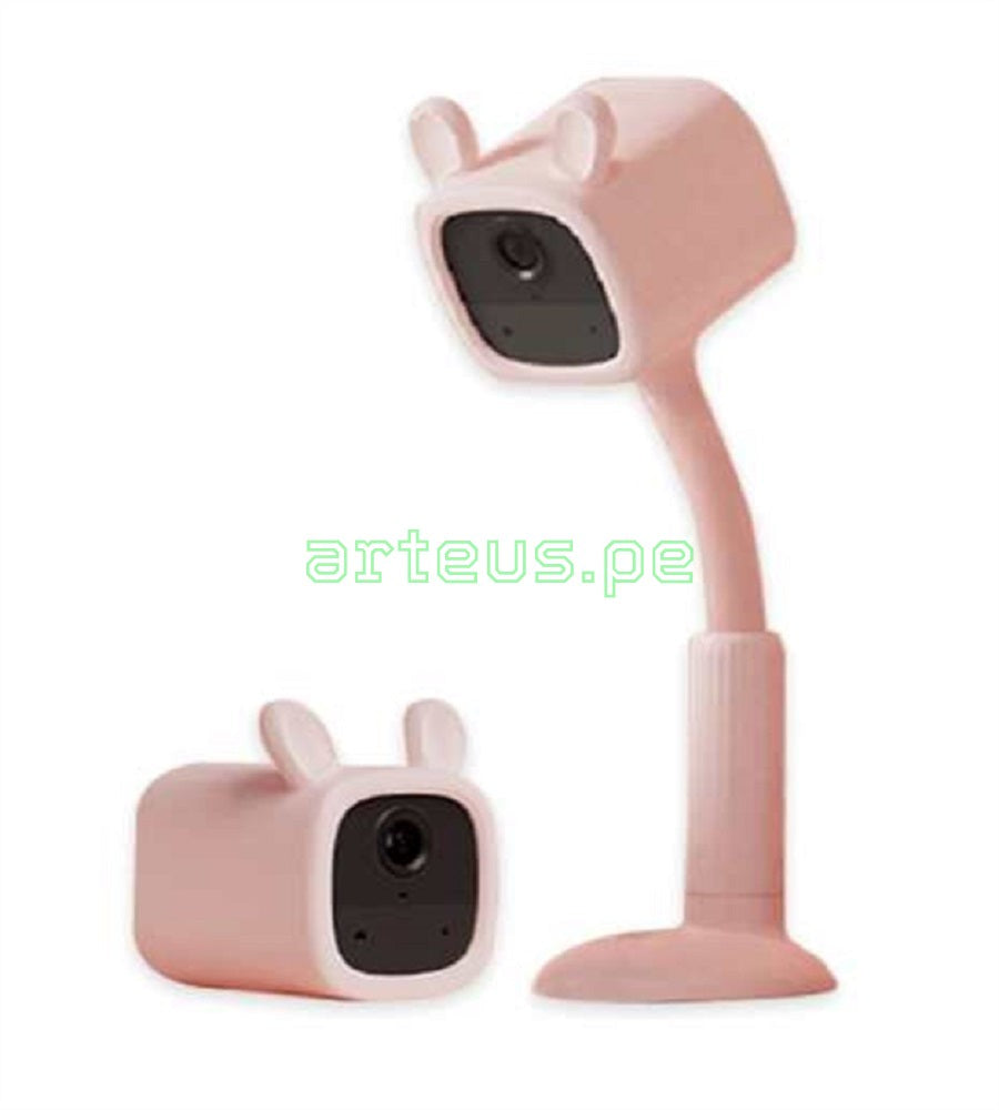 EZVIZ BM1 BABYCAM Cámara VIGILA BEBE WIFI 2MP con Batería Rosado