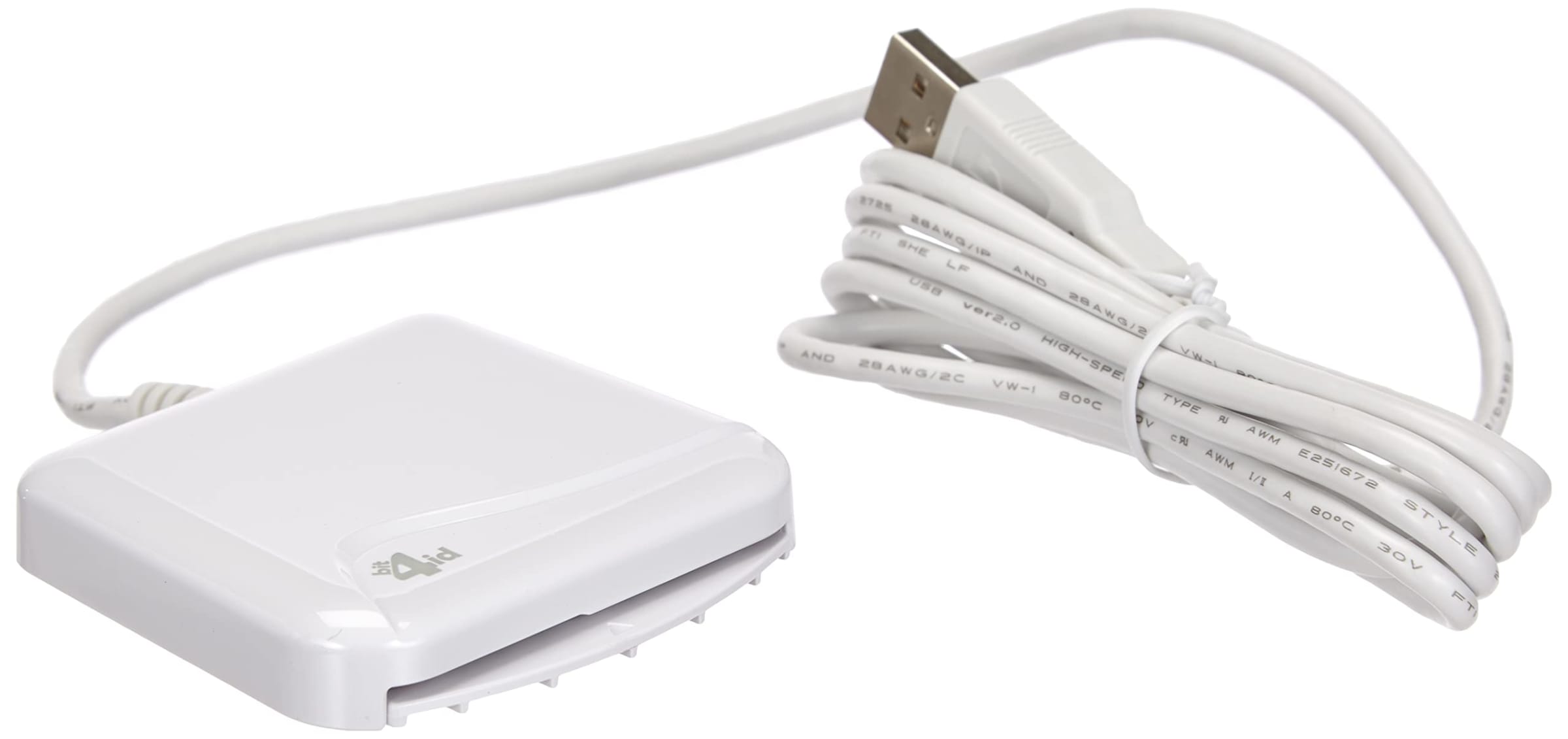 BIT4ID EVO Mini Lector de DNI Electrónico Tarjetas con Chip USB Plug & Play