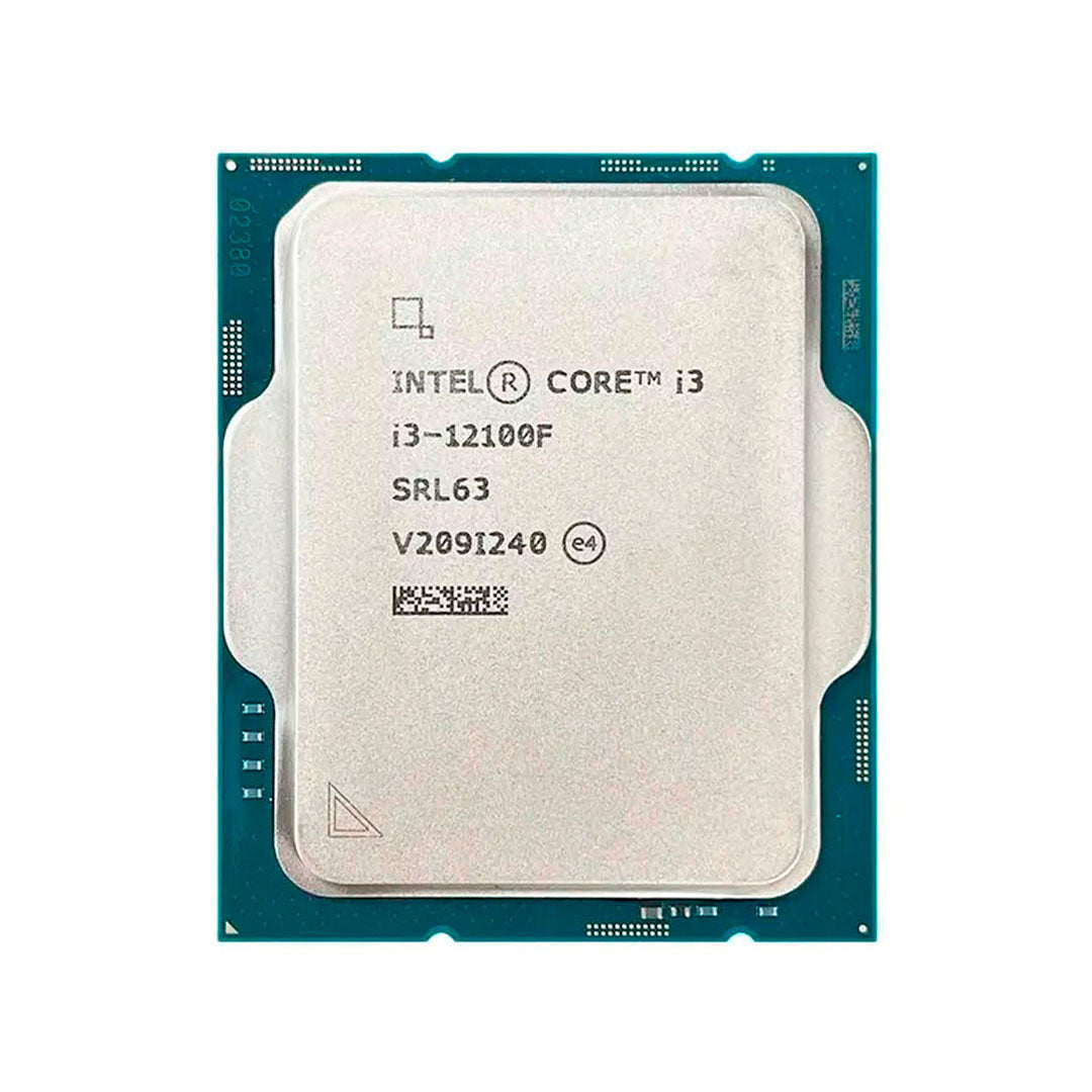 INTEL Core i3-12100F Procesador 4.3GHz 12MB LGA1700 89W BX8071512100F