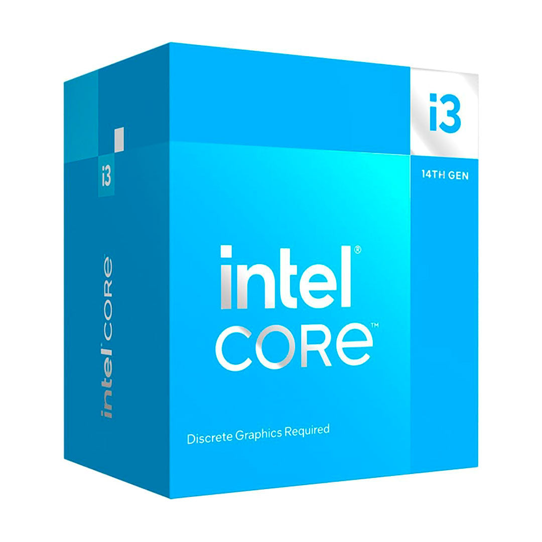 INTEL Core i3-14100F Procesador 4.7GHz 12MB LGA1700 110W BX8071514100F