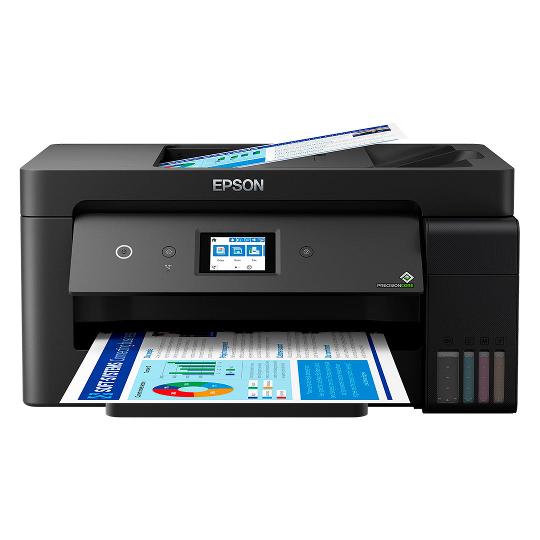 EPSON ECOTANK L14150 Impresora Multifuncional de tinta continua, Imprime, Escanea, Copia, Fax, Wifi, USB, Ethernet (C11CH96303)