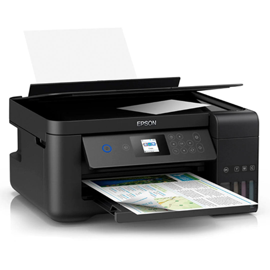 EPSON C11CJ63301  Impresora multifuncional ECOTANK L4260 WIFI USB Sistema continuo de tinta 3 en 1, copia imprime escanea, Impresión dúplex,  amplia y reduce