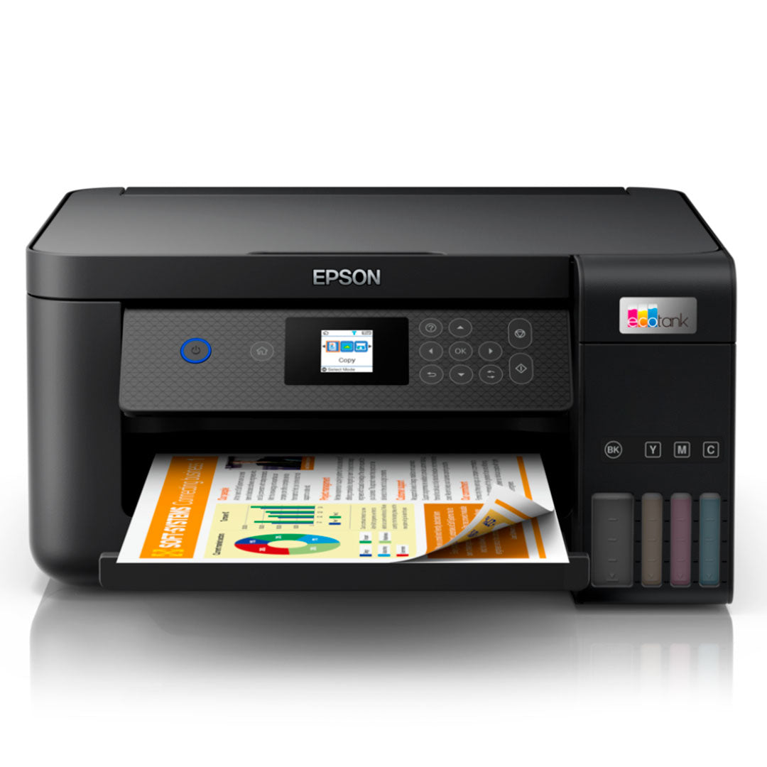 EPSON C11CJ63301  Impresora multifuncional ECOTANK L4260 WIFI USB Sistema continuo de tinta 3 en 1, copia imprime escanea, Impresión dúplex,  amplia y reduce