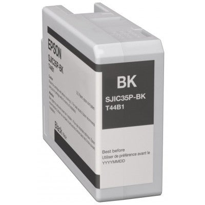 EPSON C13T44B120 Cartucho de Tinta Negra para Impresora SJIC35P-K