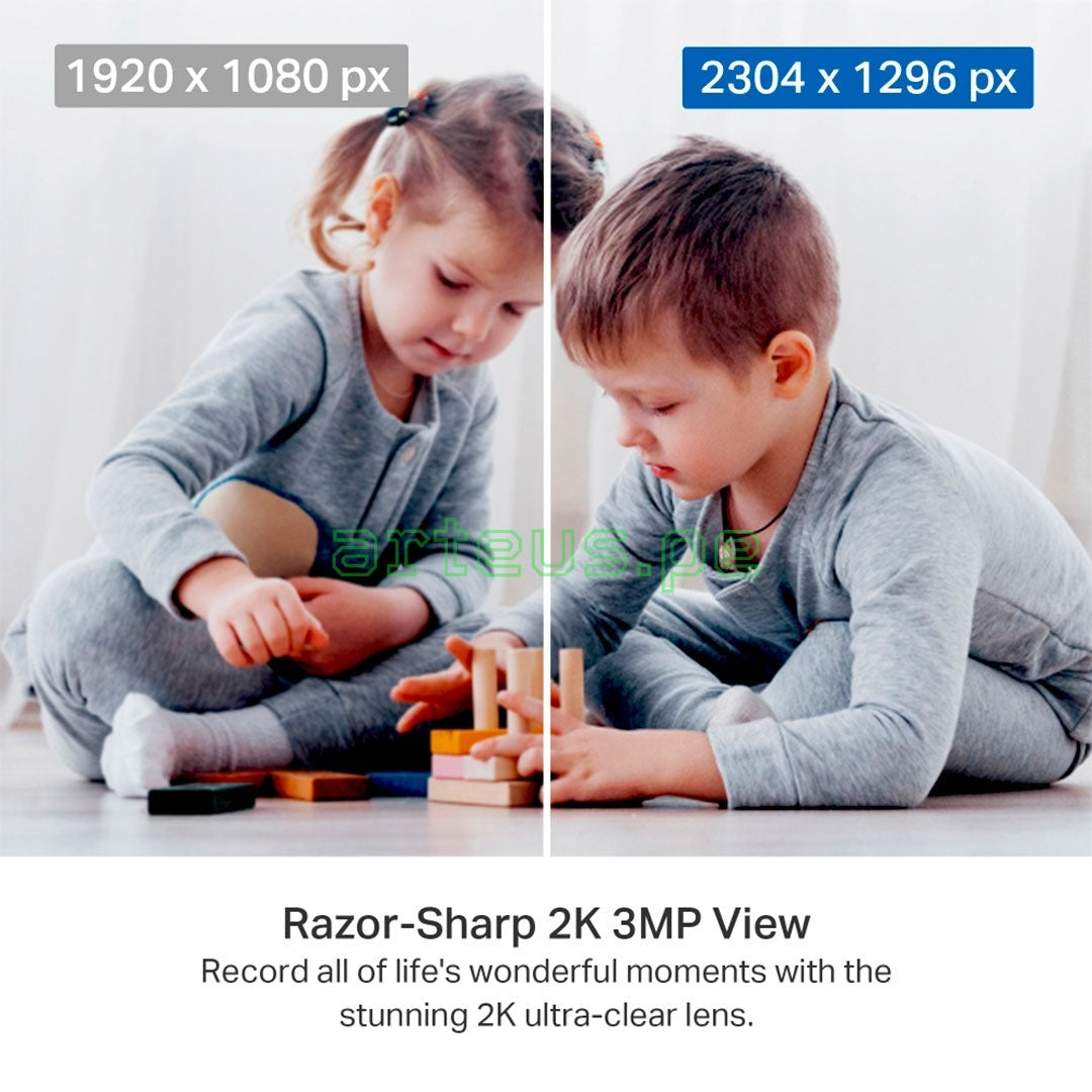 TP-LINK TAPO C211 Cámara de seguridad WIFI 3MP 360º PT
