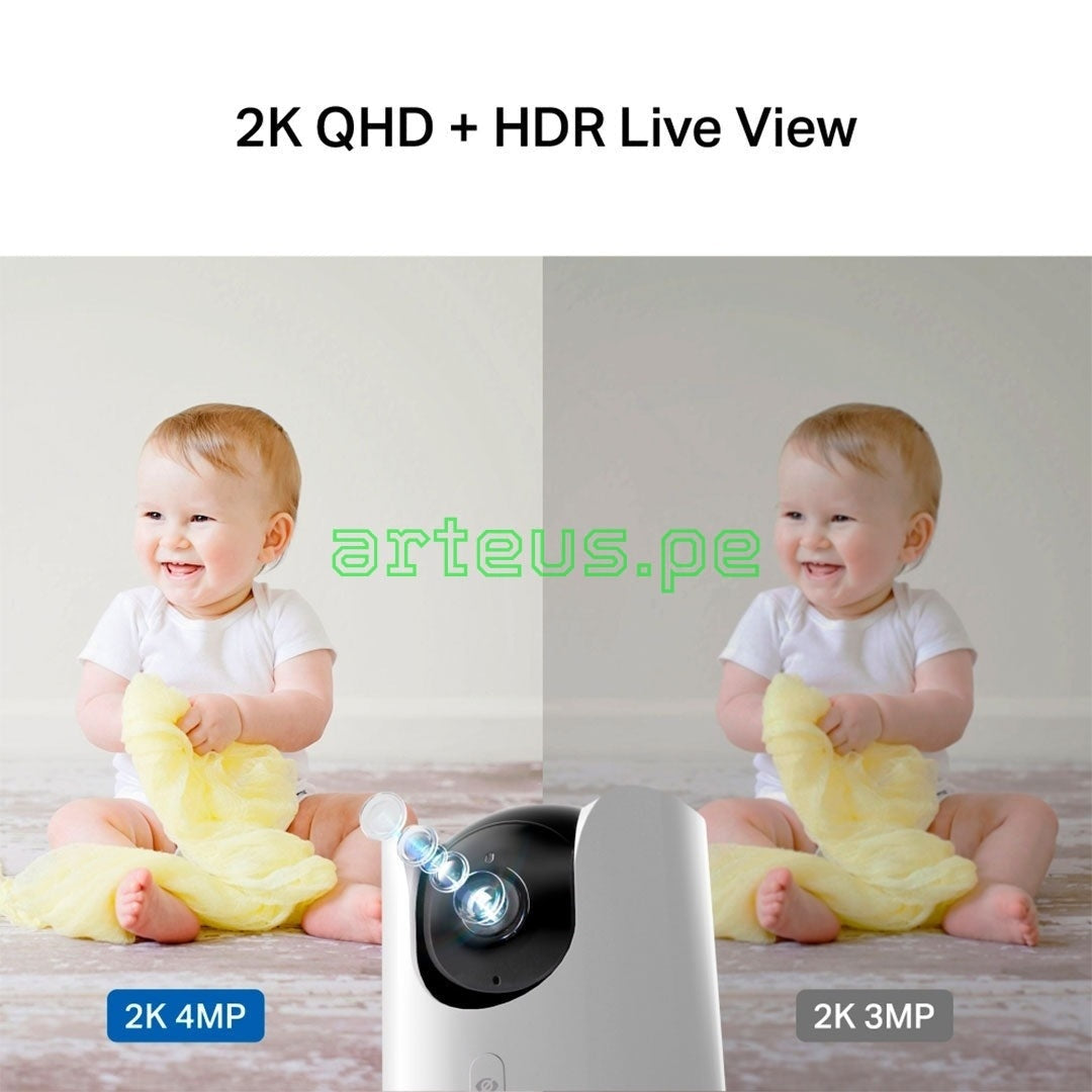 TP-LINK TAPO C225 Cámara de seguridad WIFI 4MP 2K 360º PT