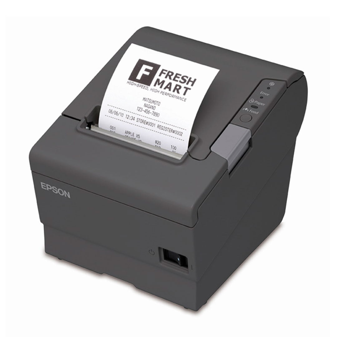 EPSON C31CA85084 - Impresora termica Epson TM-T88V velocidad de impresion 300 mm-seg color negro.