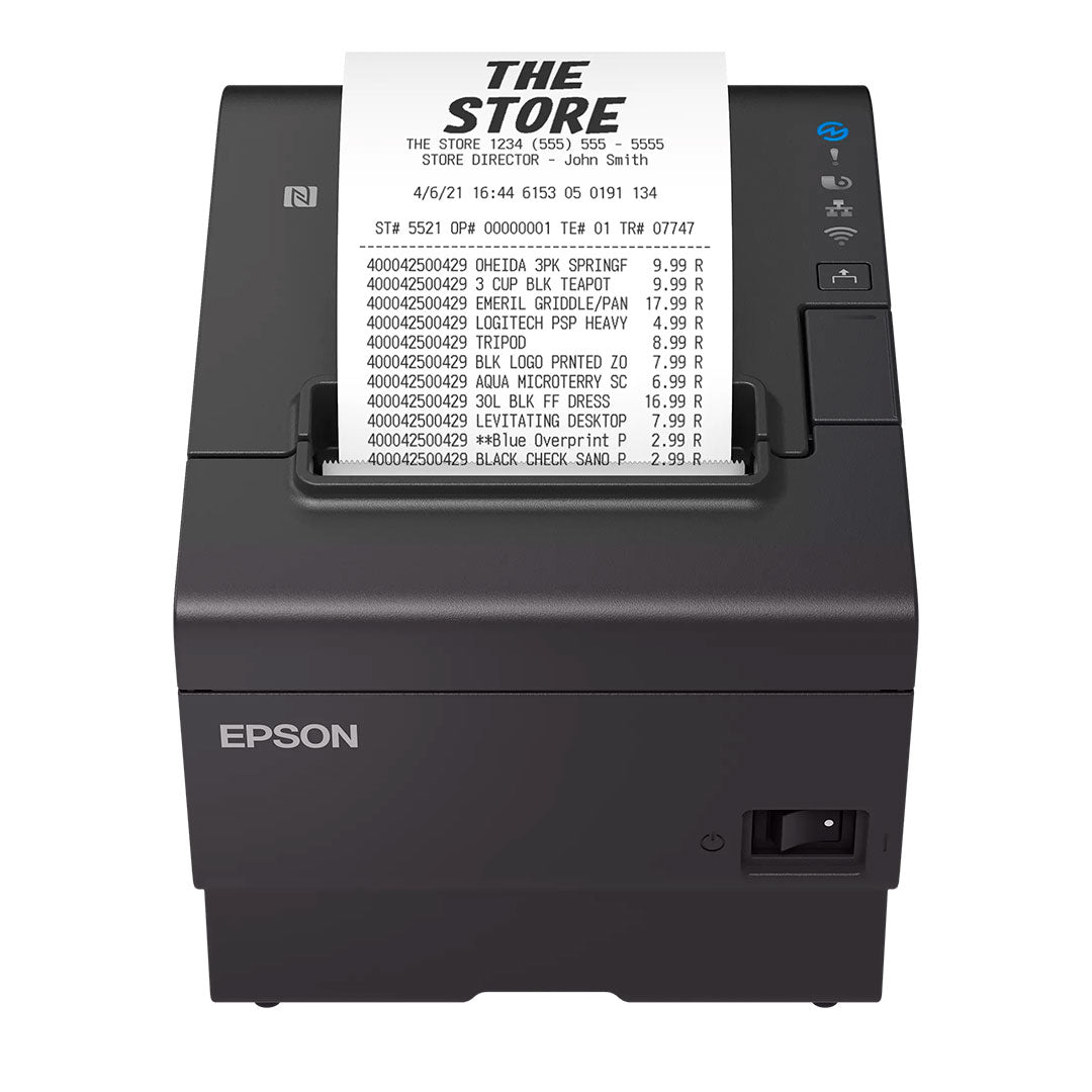 EPSON TM-T88VII Impresora Térmica 80mm USB + Ethernet + Serial