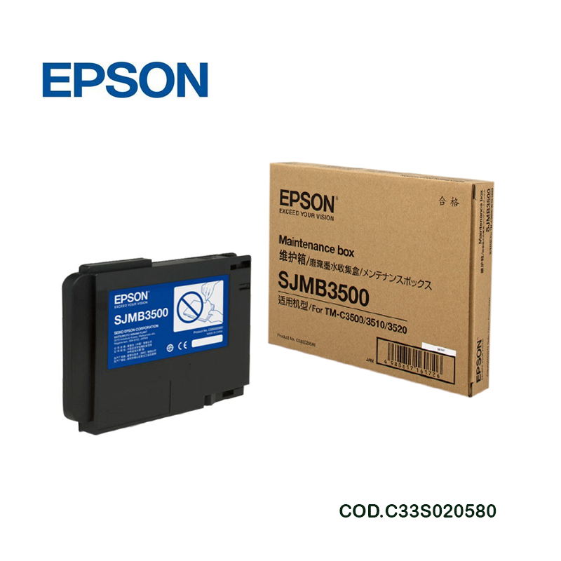 EPSON C33S020580 - CAJA DE MANTENIMIENTO TM-C3500