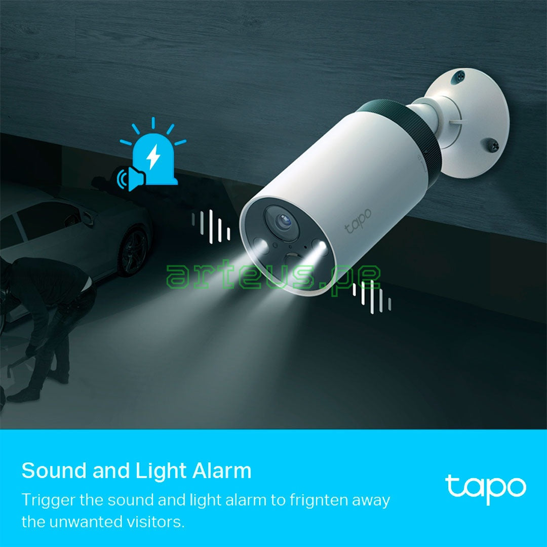 TP-LINK TAPO C420S2 Kit 2 Cámaras WIFI 4MP H200 Batería