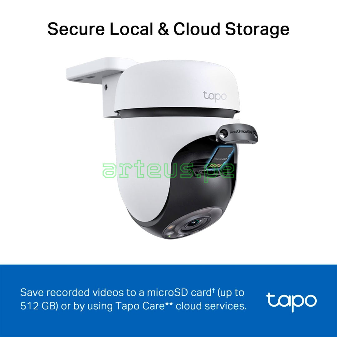 TP-LINK TAPO C510W Cámara de seguridad WIF 2K 360º PT
