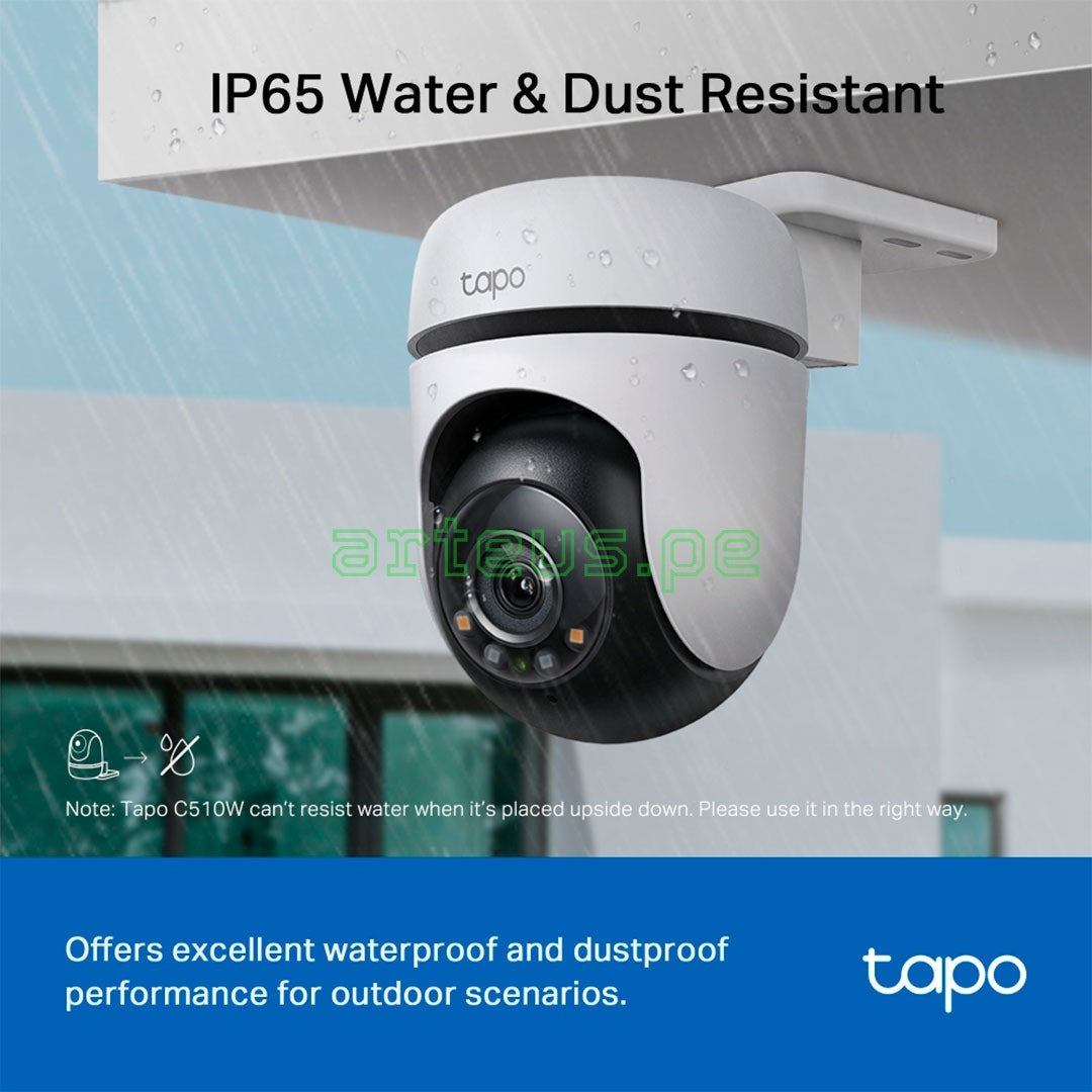 TP-LINK TAPO C510W Cámara de seguridad WIF 2K 360º PT