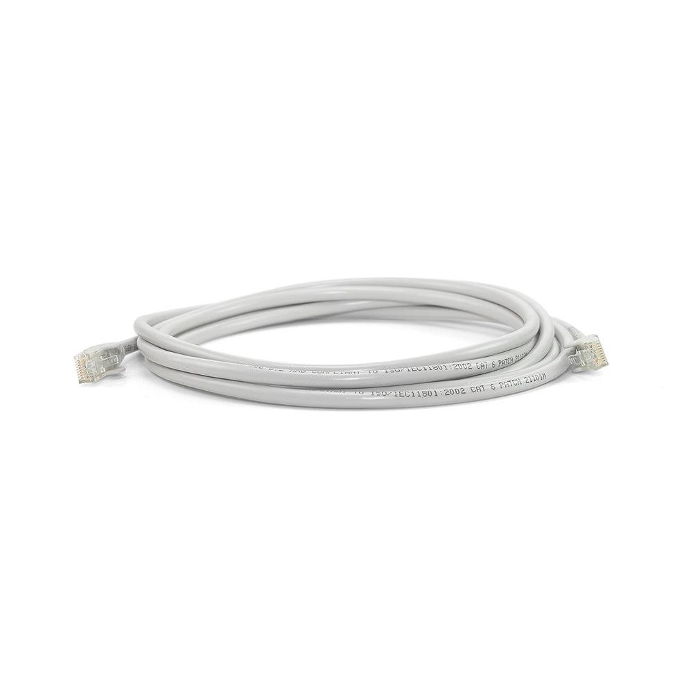LINKBASIC CAA01-UC6-3-F Cable Patch Cord UTP Multfilar RJ45 Cat6 3mt Gris