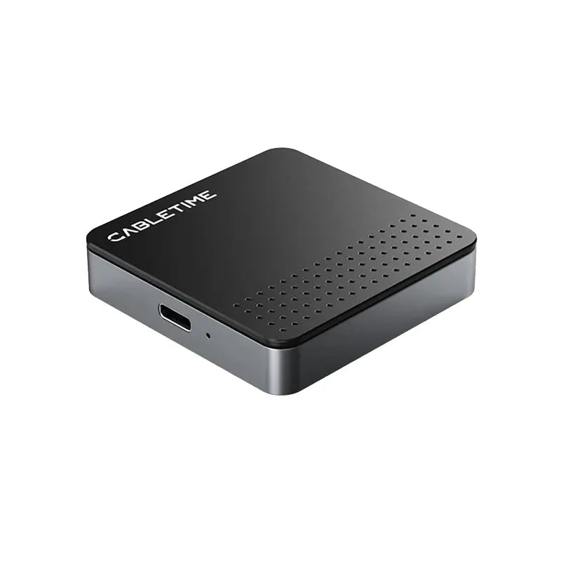 CABLETIME CB33G Carcasa Magnética SSD M.2 NVMe USB-C 3.2 Gen 2 CT-SSD04-AG