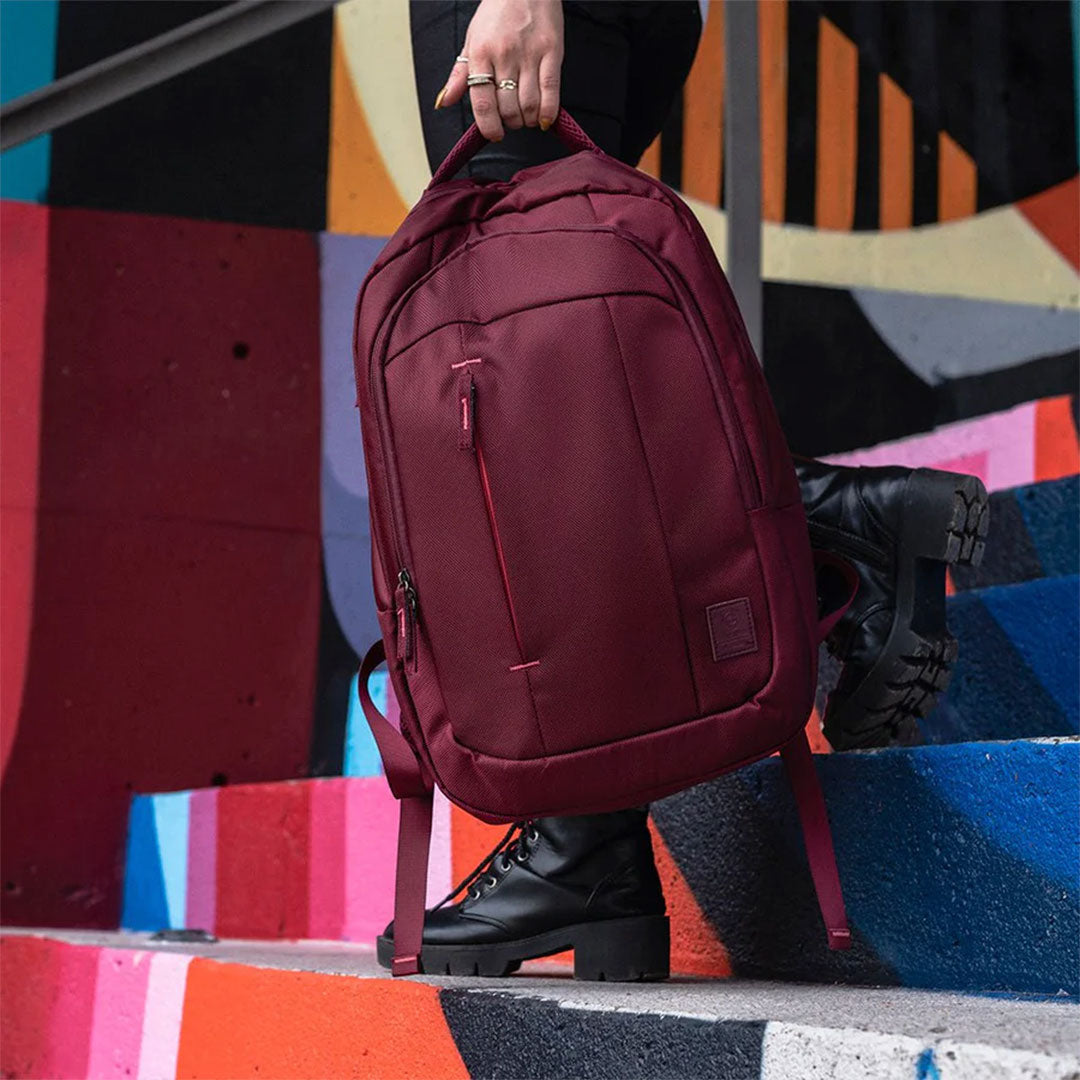 COOL CAPITAL ZILKER Mochila para laptop 15.6" pulgadas, Vino