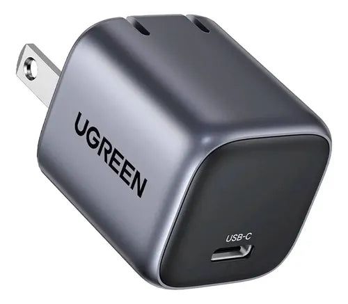 UGREEN CD319 90901 Cargador GaN Carga Rápida 30W USB-C Space Gray
