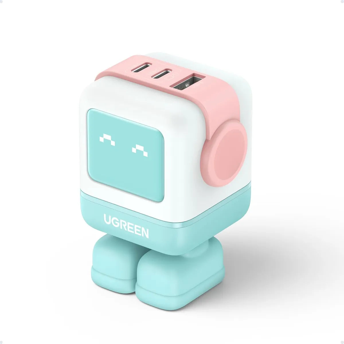 UGREEN  CD361 35856 Cargador UNO USB C Robot Nexode GaN 65W Carga Rápida