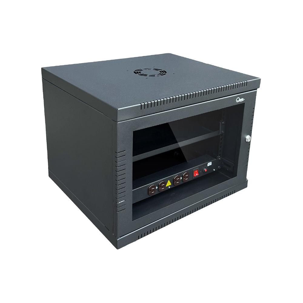 QUEST CGC-2888 Gabinete de Pared Compacto 7-RU 510 x 450mm.