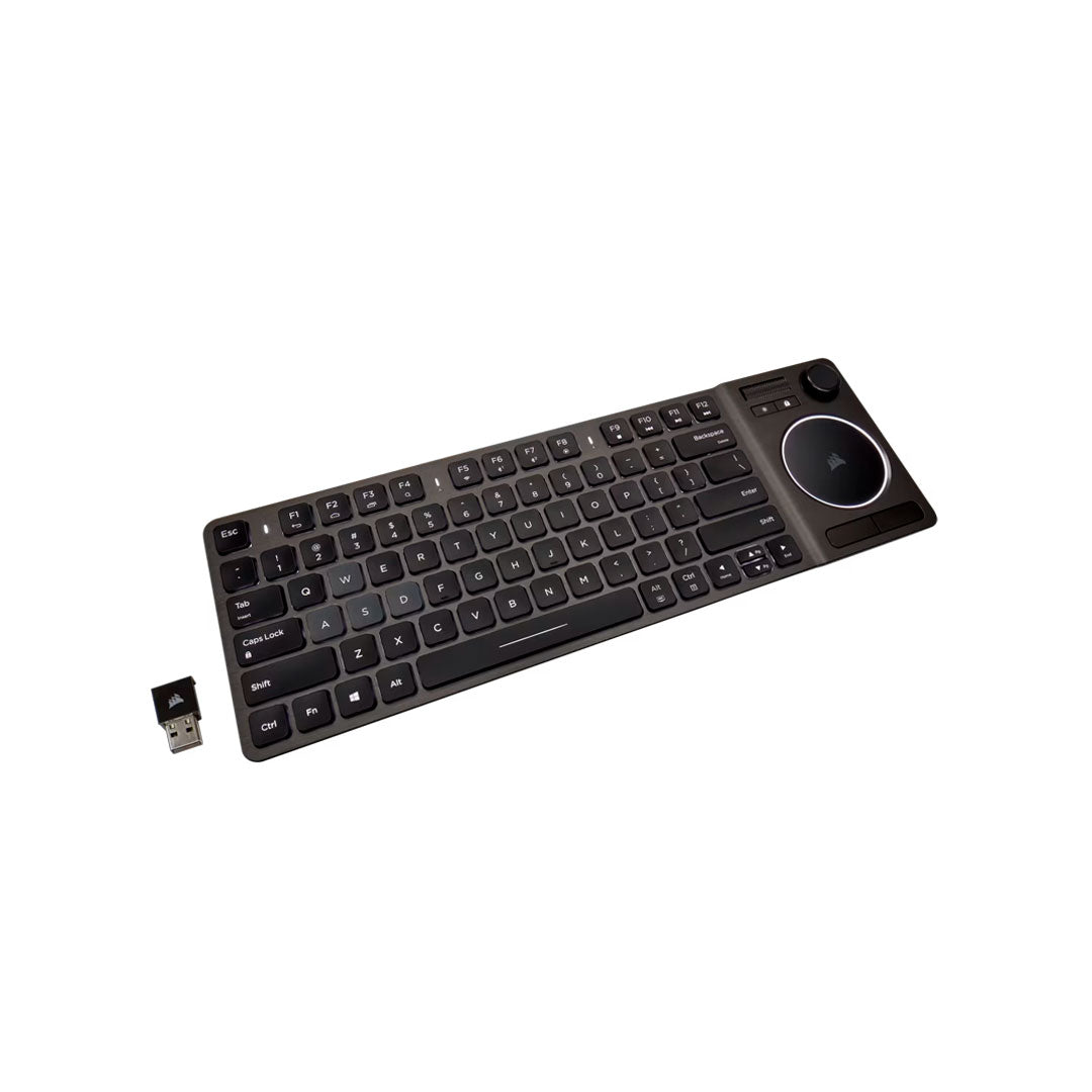 CORSAIR K83 Teclado Inalambrico 2.4GHz y BT Retroiluminado