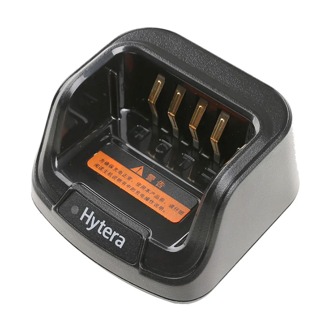 HYTERA CH10A07 Cargador de radio para banda libre para mesa sin fuente