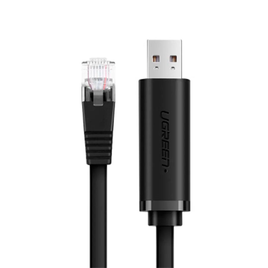 UGREEN CM204 60813 Cable USB 2.0 a RJ45 para Consolas con Chip FTDI 3m