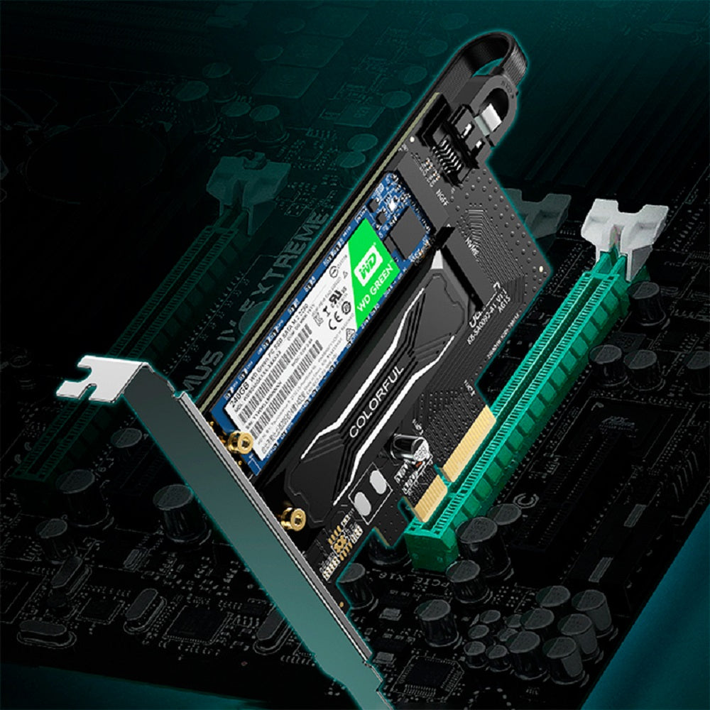 UGREEN CM302 70504 Tarjeta de Expansión PCIe x4 para SSD x2 M.2 NVME/SATA