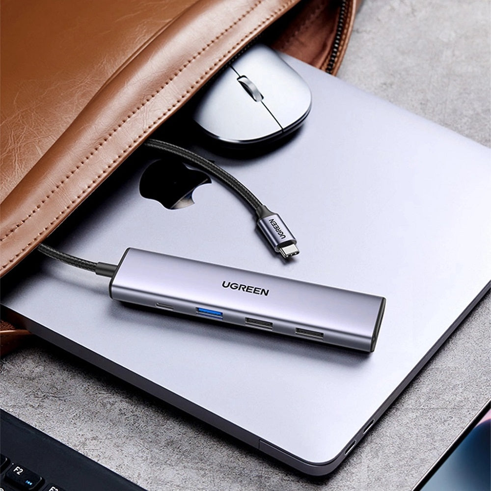 UGREEN CM478 15495 Adaptador HUB USB-C a HDMI 5 en 1