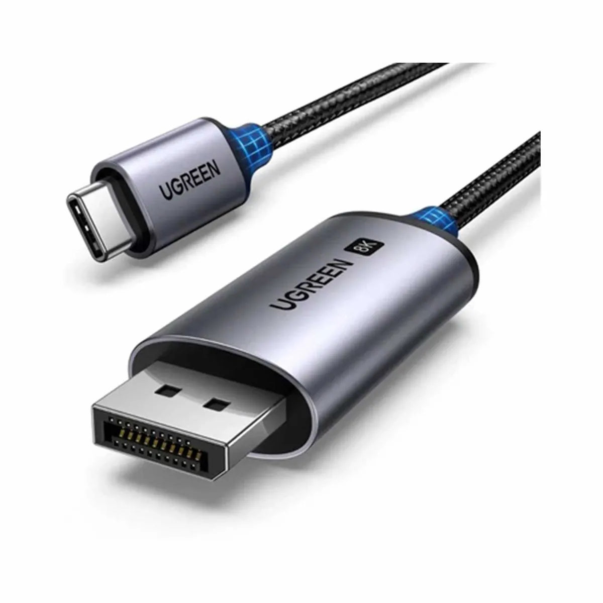 UGREEN CM556 25839 Cable USB-C Macho a Displayport macho 8K de 3M