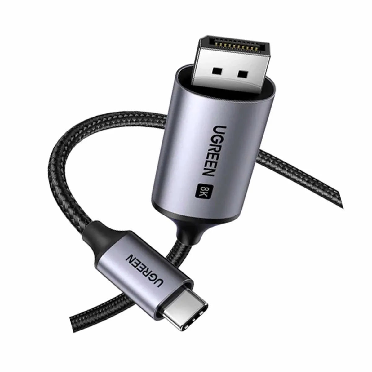 UGREEN CM556 25839 Cable USB-C Macho a Displayport macho 8K de 3M
