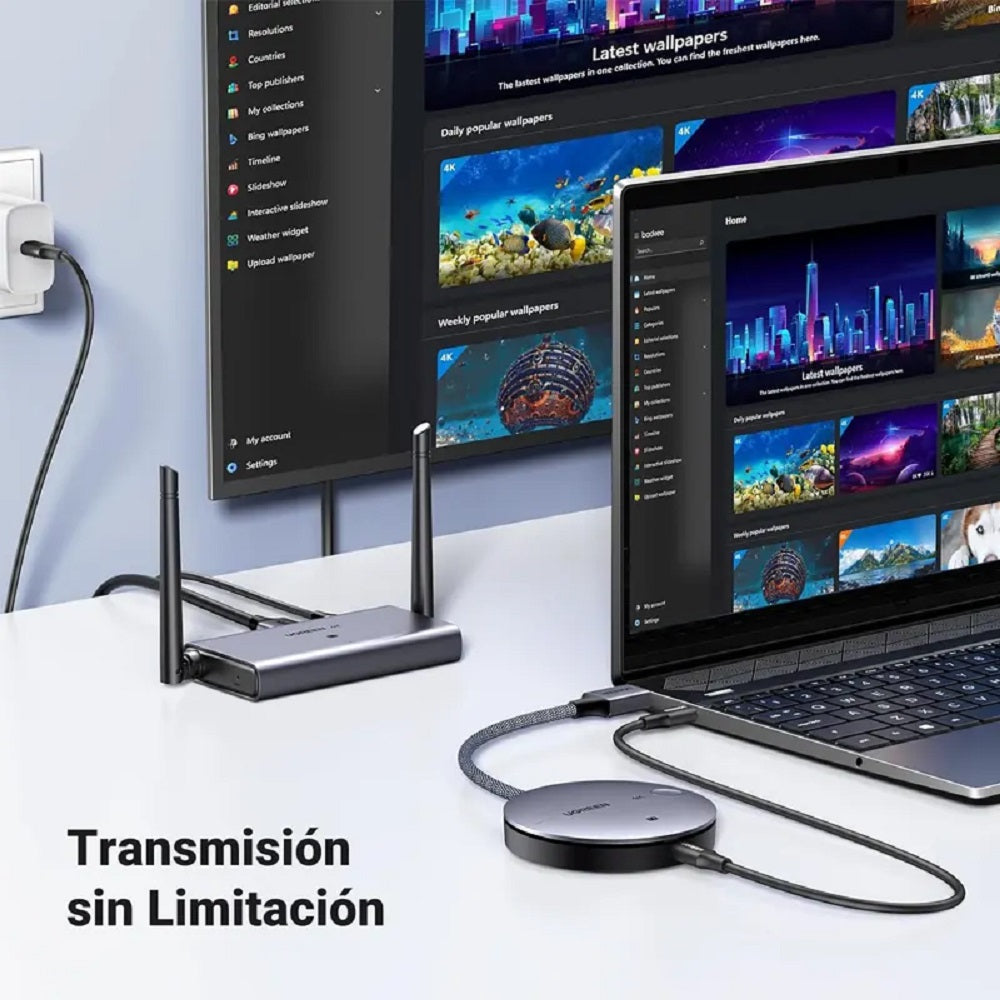 UGREEN CM586 90909A Extensor Inalámbrico HDMI Doble Banda