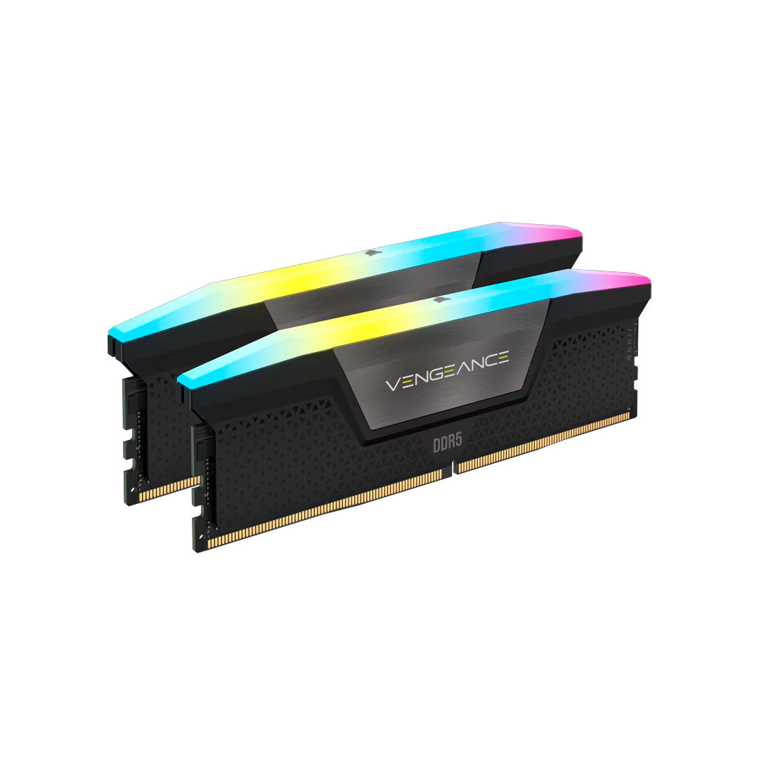 CORSAIR VENGEANCE RGB DDR5 Memoria RAM 32GB 2X16 4800MHz CL36