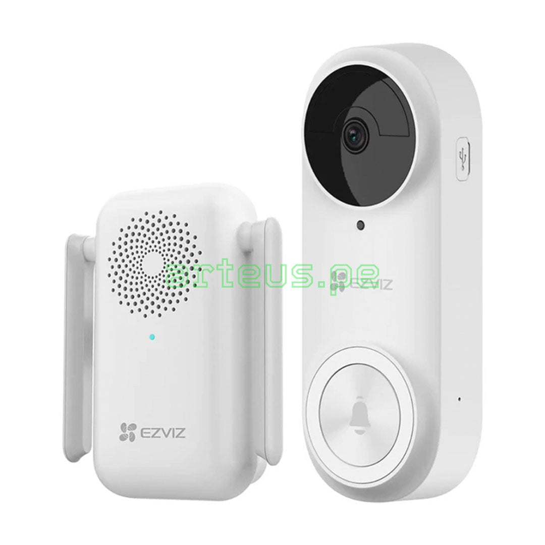 EZVIZ DB2 Pro Kit Video Portero WIFI Cámara 2K con Batería
