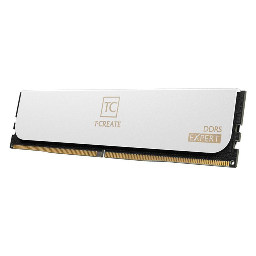 TEAMGROUP EXPERT Memoria RAM DDR5 32GB 2x16GB 6400MHz Blanco