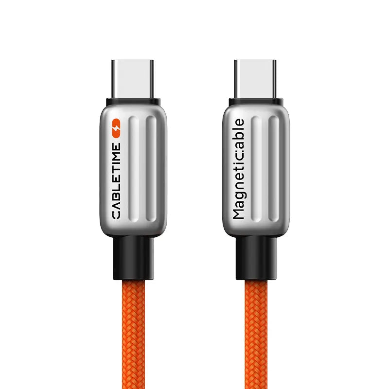 CABLETIME CU06H Cable USB-C Magnético 240W 1m CT-CM240-MZO1