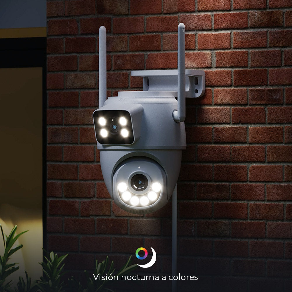 NEXXT SOLUTIONS NHC-OP30DL Cámara de Seguridad Wifi 4MP 2K+ PT 360 Exterior