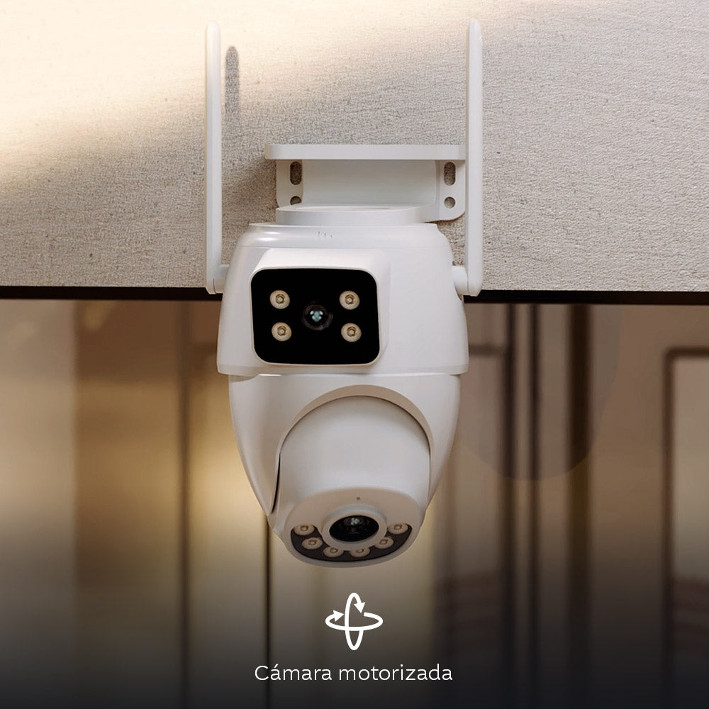 NEXXT SOLUTIONS NHC-OP30DL Cámara de Seguridad Wifi 4MP 2K+ PT 360 Exterior
