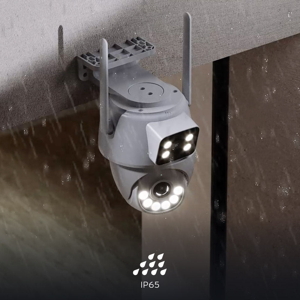 NEXXT SOLUTIONS NHC-OP30DL Cámara de Seguridad Wifi 4MP 2K+ PT 360 Exterior