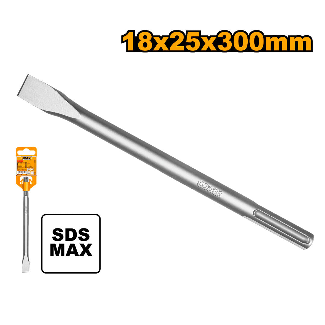 INGCO DBC0222801 Cincel SDS Max 25 X 300mm