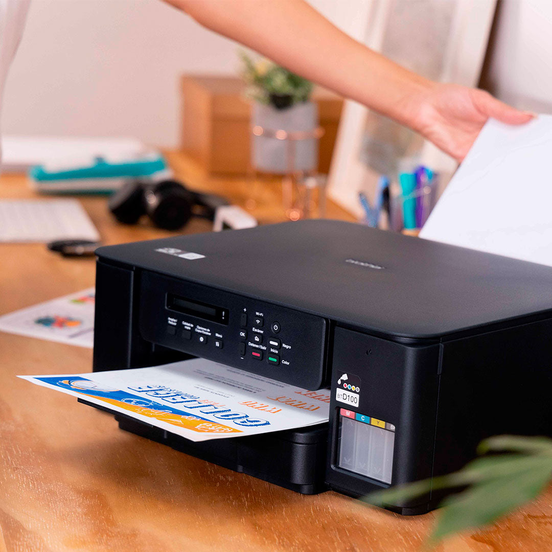 BROTHER DCP-T530DW Impresora multifuncional WIFI tinta continua a color, InkBenefit Tank, impresión dúplex